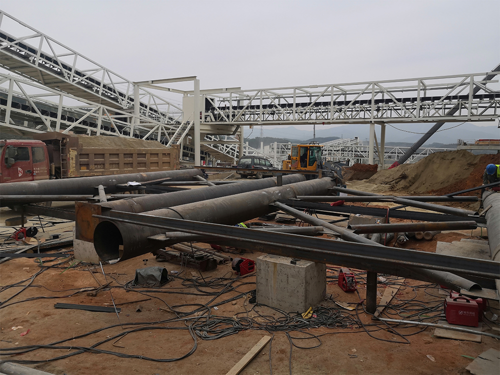 阳泉螺旋钢板仓湛江5000吨项目进展